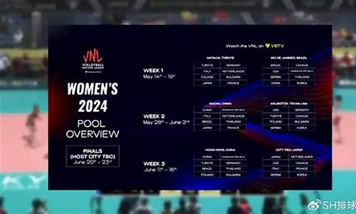 2024女排决赛时间表最新_2024年排球赛事一览表